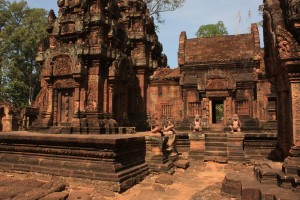 Banteay Srei temple.